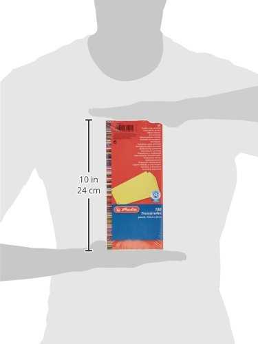 Herlitz Binder skirstytuvai 1/3 A4 100vnt HERLITZ