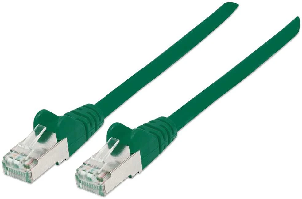 Intellinet Network Solutions Kabelis RJ-45, Cat6, CU, U/UTP, 0.25m, žalia 739825