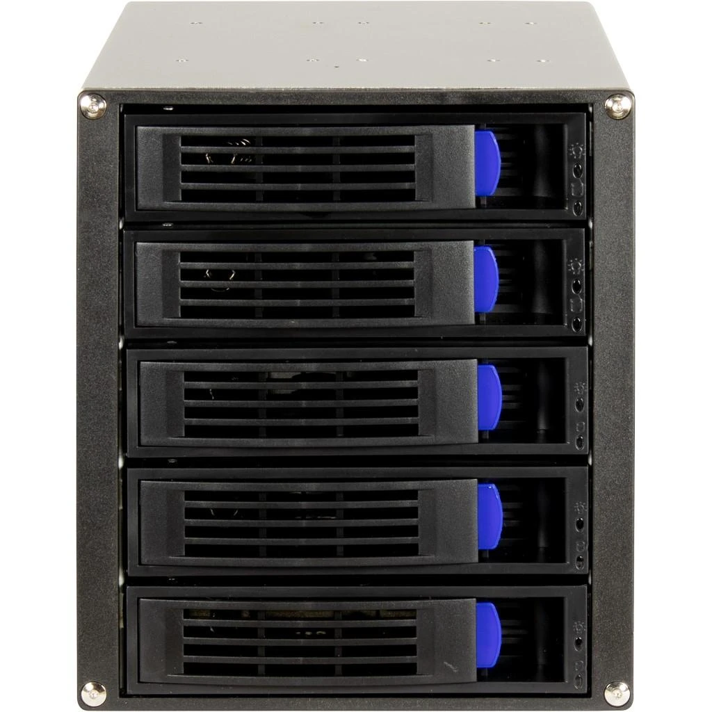 „Inter-Tech ST-5255“ kietojo disko korpusas, 2,5/3,5 colio, SAS SATA, serijinis ATA II, serijinis ATA III, 6 Gbps, karštai keičiamas, 88887370