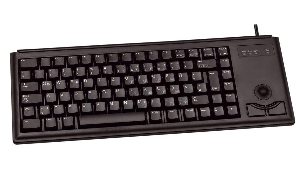 CHERRY ML4400 Klaviatūra su laidu US TKL 75% +Trackball juodas