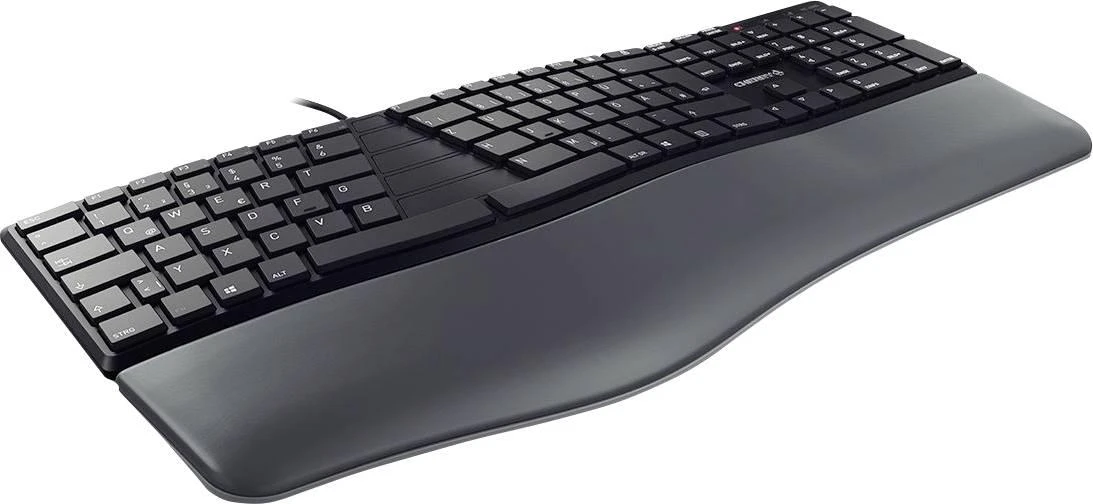 CHERRY KC 4500 ERGO - Klaviatūra - QWERTZ - Deutsch - Juodas