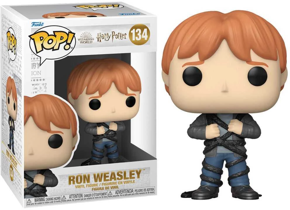 FUNKO POP! Vinilinė figūrėlė: Harry Potter - Ron Weasley, 9 cm