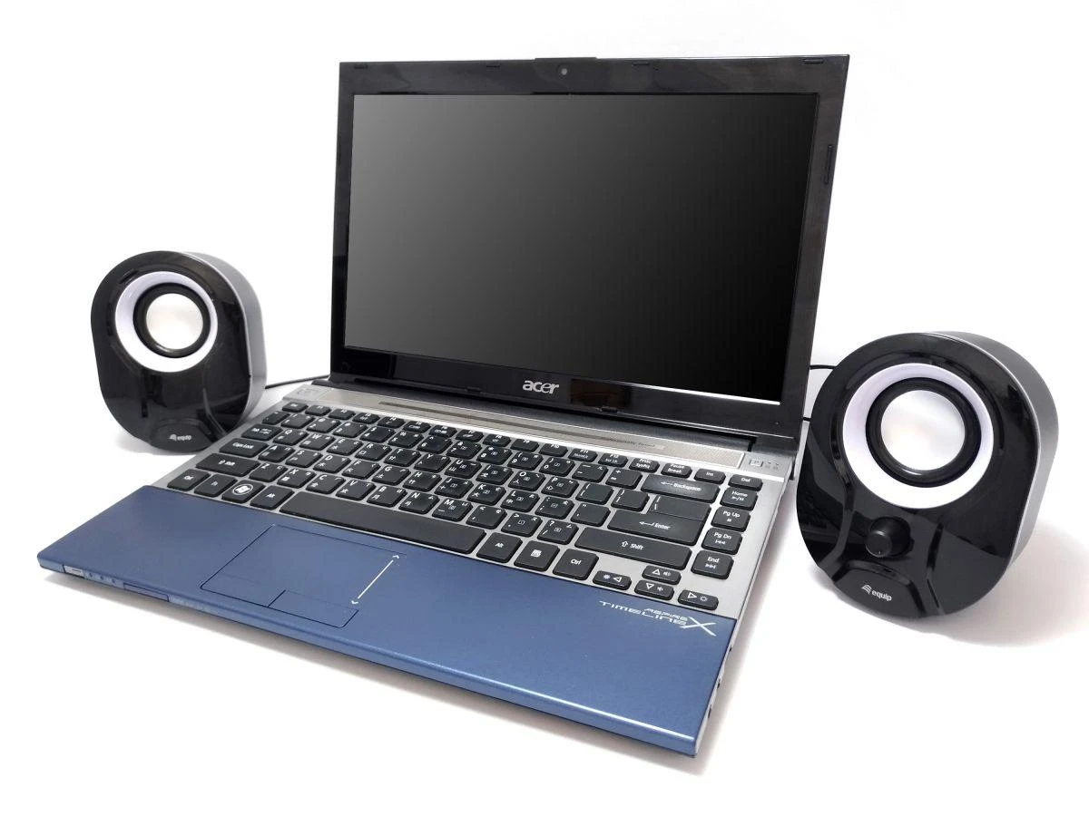 Kompiuterio kolonėlės Conceptronic Equip kolonėlė fr Notebook/PC. USB Powered sw/ws