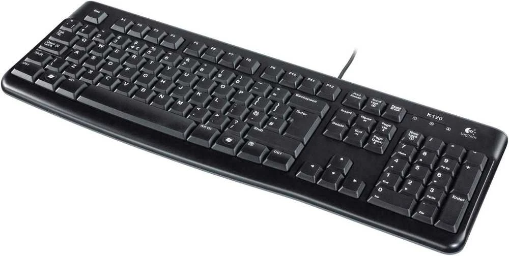 Logitech klaviatūra K120 su laidu, DE/AT išdėstymas