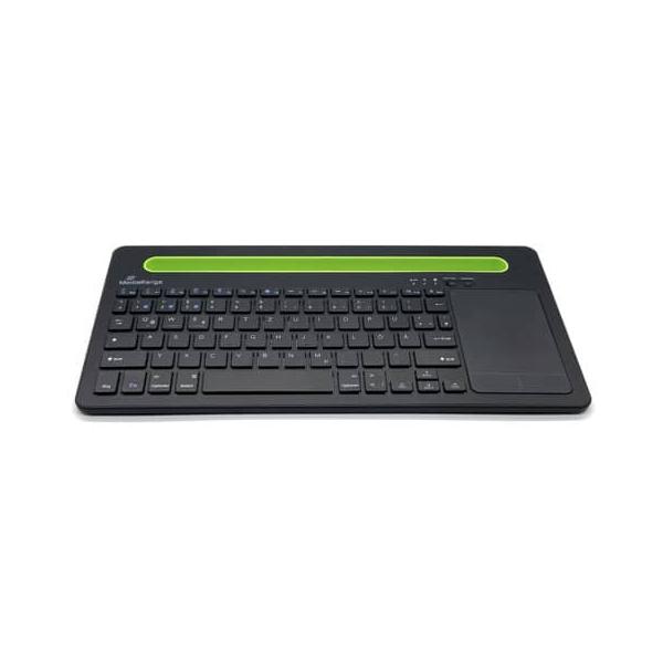 MediaRange Belaidė klaviatūra 78 Tasten Touchpad DE juodas