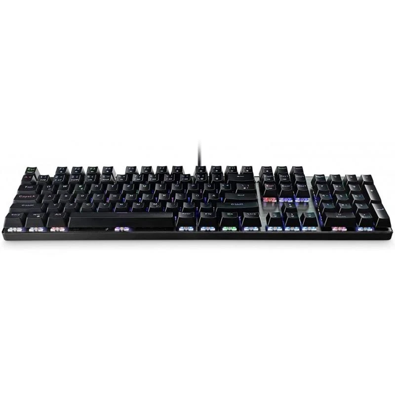 MediaRange MRGS101 klaviatūra Gaming USB QWERTZ Niemiecki Juodas, Sidabrinė