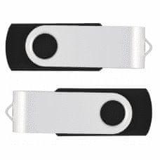 Pendrive MediaRange Neutral MR911NTRL 32GB Juodas, Sidabrinė