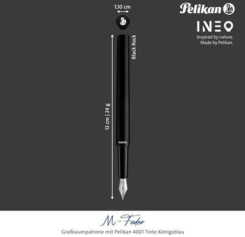 Pelikan Pelikan Füllhalter Ineo Elements P6 1 ST in FS, Juodas