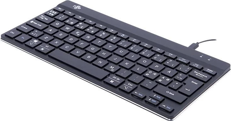 R Go Tools R-Go Klaviatūra Compact Break Nordic-išdėstymas juodas