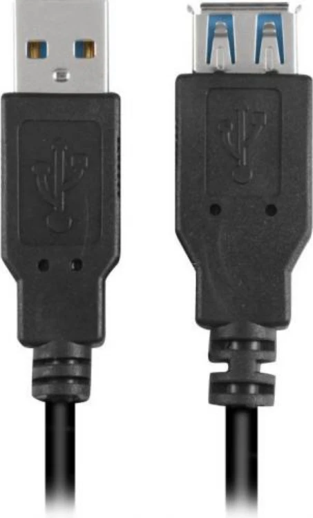 USB kabelis USB Sharkoon USB-A - USB-A,  2 m, 3.2 Gen 1 (3.1 Gen 1)