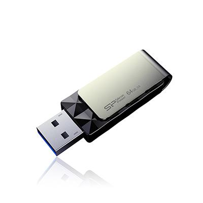 Silicon Power USB-Stick 64GB USB3.0 B30 Juodas