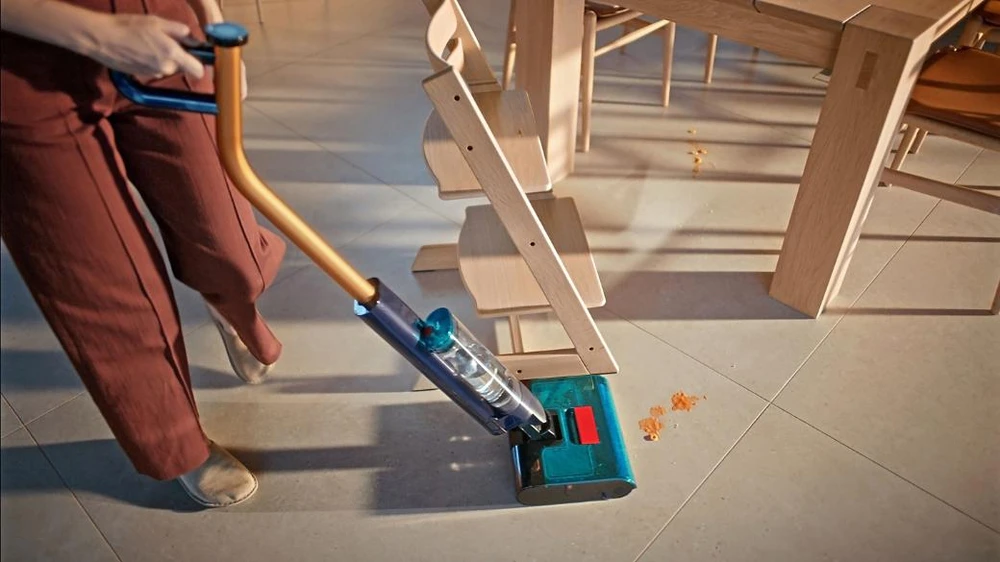 Dulkių siurblys Belaidis grindų plovimo prietaisas Dyson WR03 Clean + Wash Hygiene, Vario / mėlynos spalvos