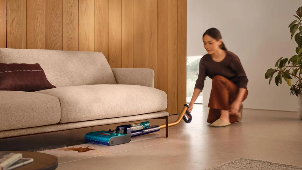 Dulkių siurblys Belaidis grindų plovimo prietaisas Dyson WR03 Clean + Wash Hygiene, Vario / mėlynos spalvos