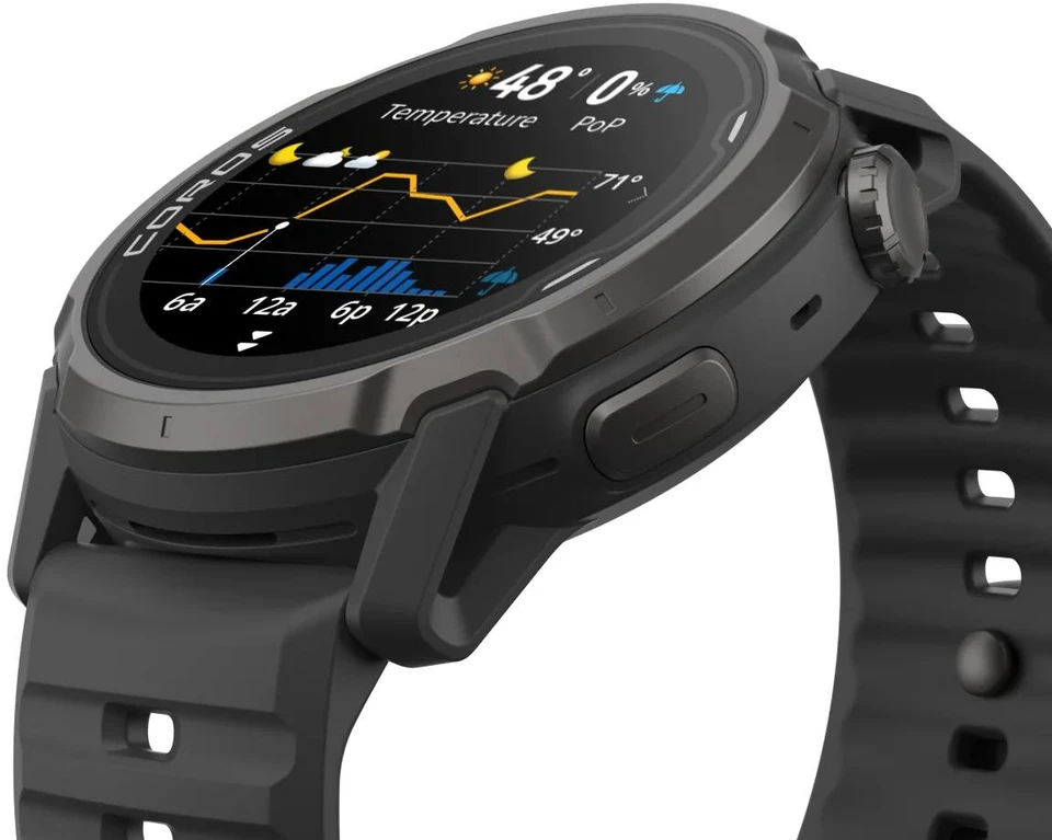 Išmanusis laikrodis COROS APEX 4 GPS lauko laikrodis, 46 mm, juodas