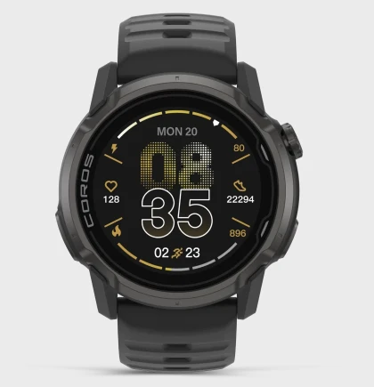 COROS APEX 4 GPS Outdoor Watch - 46 mm juoda