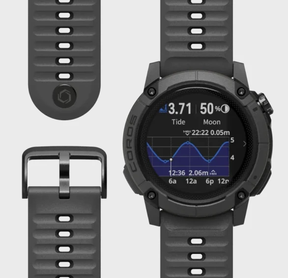 COROS NOMAD GPS Watch - juoda