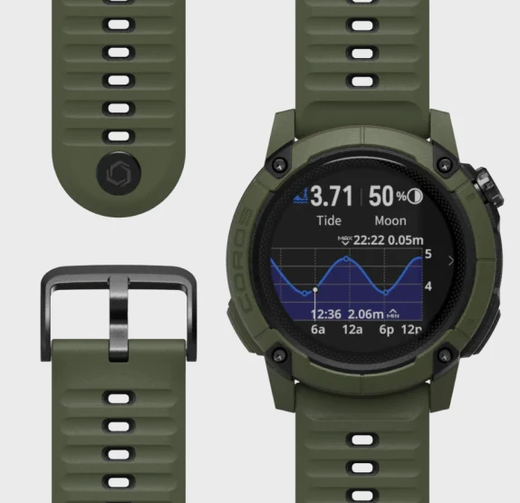 COROS NOMAD GPS Watch - žalia