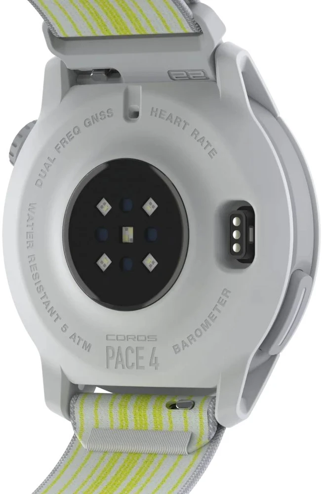 Išmanusis laikrodis COROS PACE 4 GPS spordikell, nailon, valge