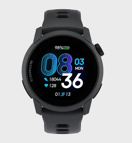 COROS PACE 4 GPS Sport Watch - silikoninė juoda