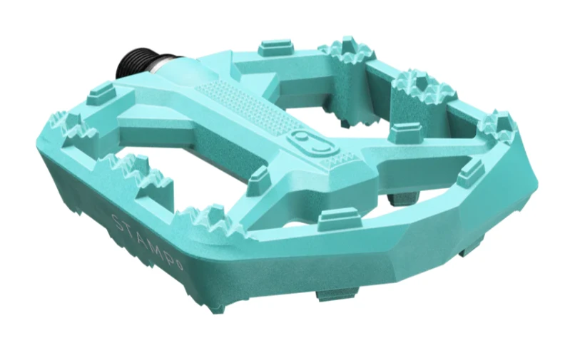CRANKBROTHERS STAMP 0 SMALL TURQUOISE Pedalai
