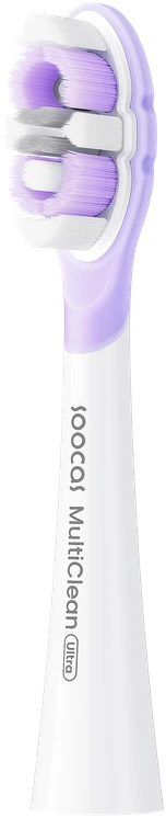 SOOCAS NEOS II Keičiama šepetėlio galvutė Ultra Soft, Baltas (2 galvutės pakuotėje)