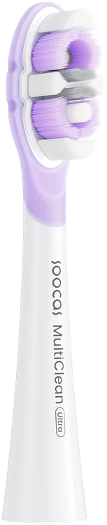 SOOCAS NEOS II Keičiama šepetėlio galvutė Ultra Soft, Baltas (2 galvutės pakuotėje)