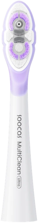 SOOCAS NEOS II Keičiama šepetėlio galvutė Ultra Soft, Baltas (2 galvutės pakuotėje)