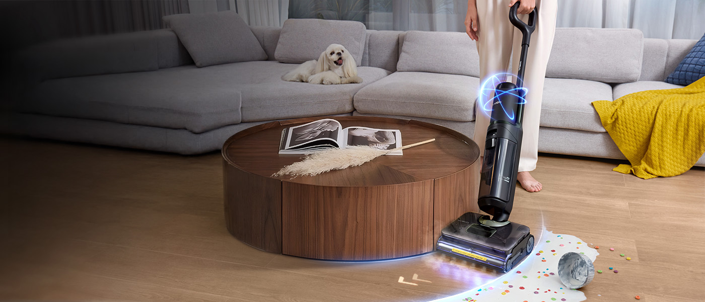 Belaidis grindų plovimo prietaisas Tineco Floor One S7 Stretch Steam Plus aprašymas - Prekės nuotrauka