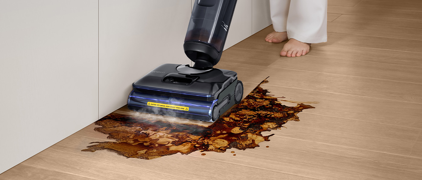 Belaidis grindų plovimo prietaisas Tineco Floor One S7 Stretch Steam Plus aprašymas - Prekės nuotrauka