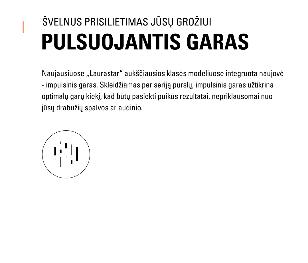Laurastar | Garo generatorius | 1400411 LIFT XTRA Titan | Rankinis | 2200 W | 1,1 l aprašymas - Prekės nuotrauka