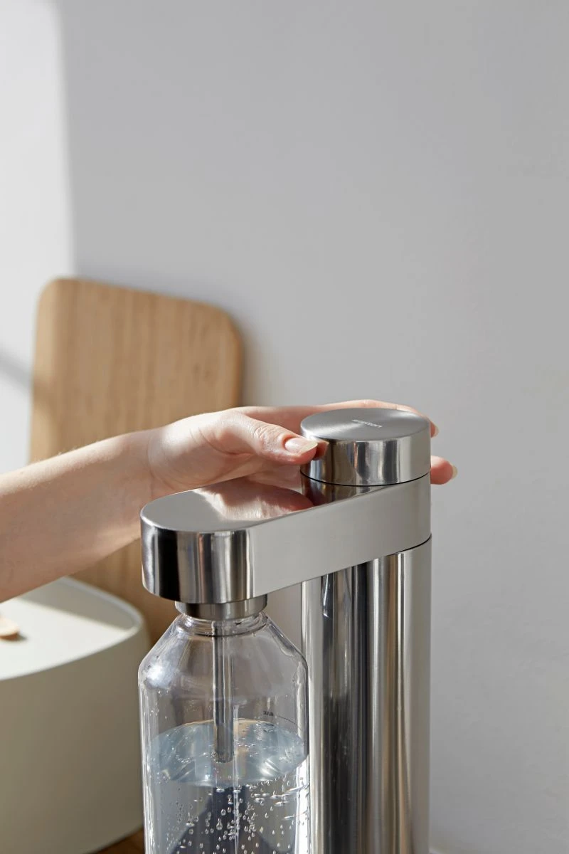 Stelton Gazuoto vandens aparatas Brus plieno aprašymas - Prekės nuotrauka
