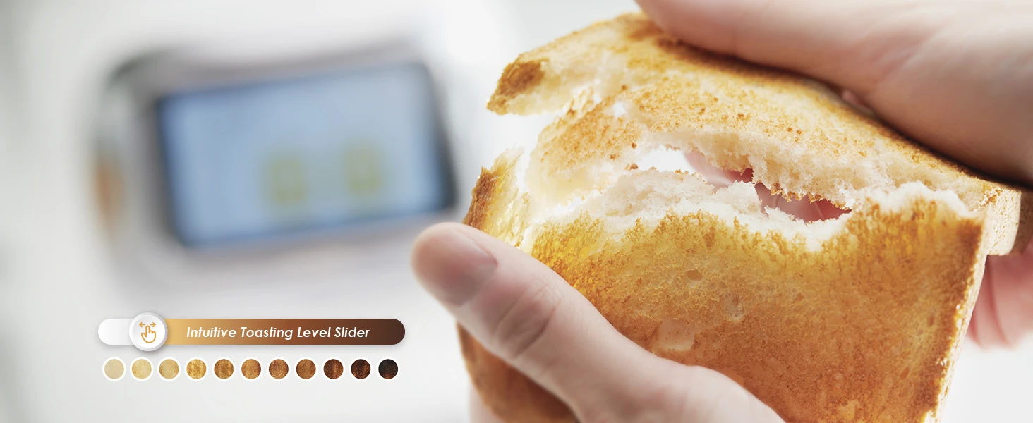 TINECO TOASTY ONE išmanus skrudintuvas, baltos spalvos aprašymas - Prekės nuotrauka