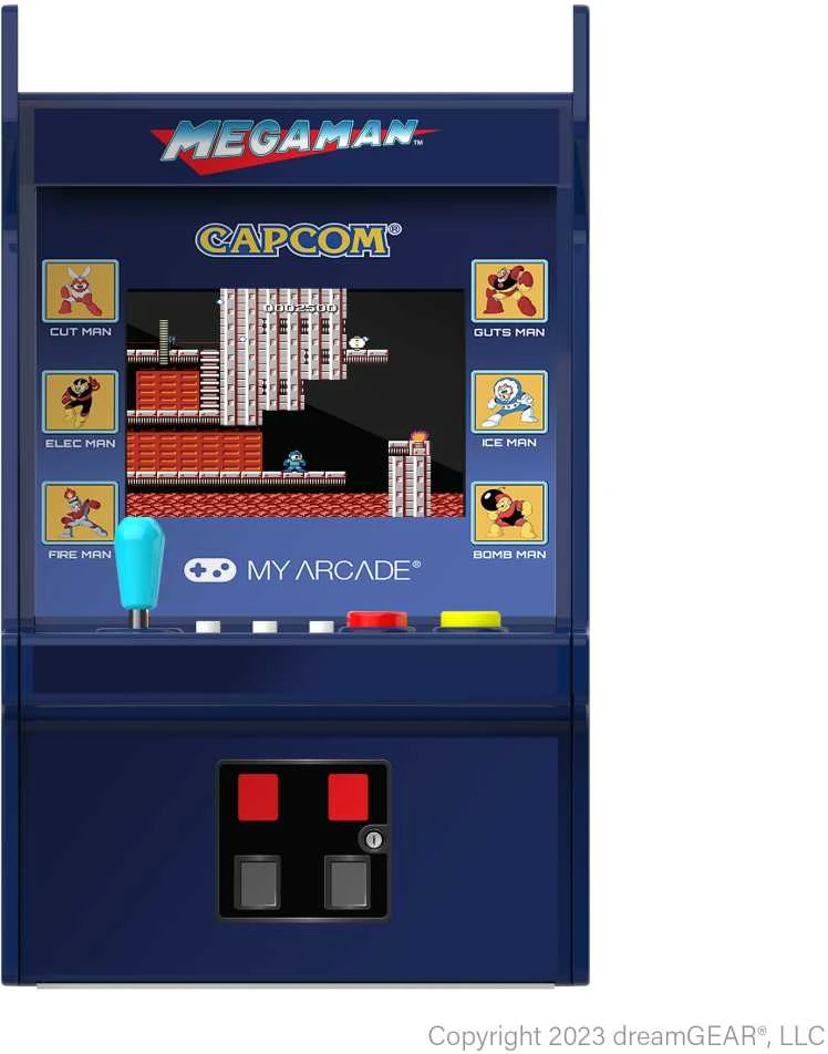 My Arcade Micro Player Pro Megaman 6 Games 6.75"