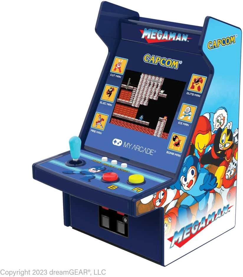 My Arcade Micro Player Pro Megaman 6 Games 6.75"