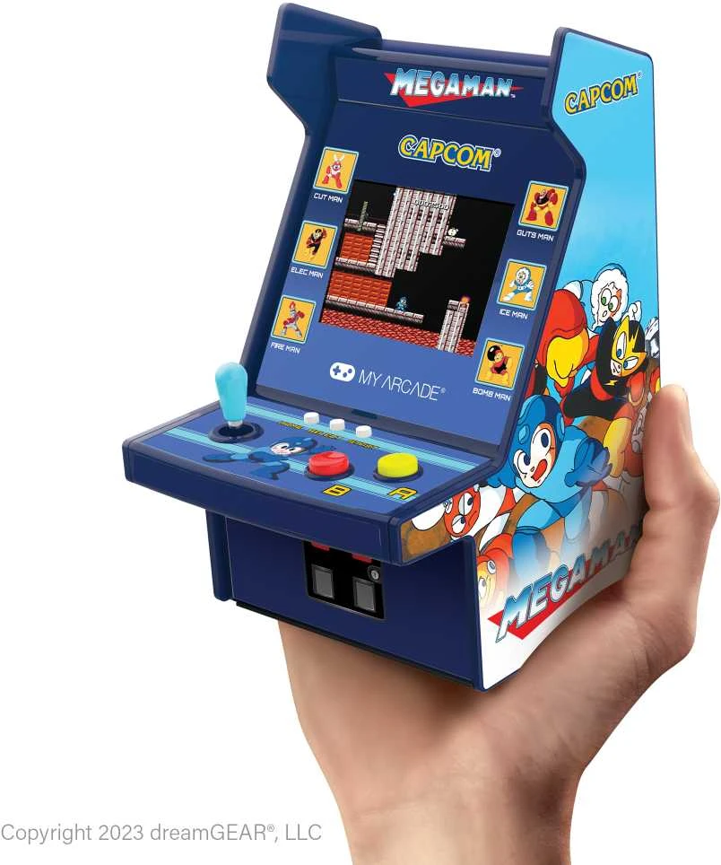 My Arcade Micro Player Pro Megaman 6 Games 6.75"