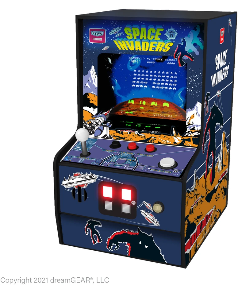 MY ARCADE Žaidimų Konsolė Player Space Invaders 6,75"