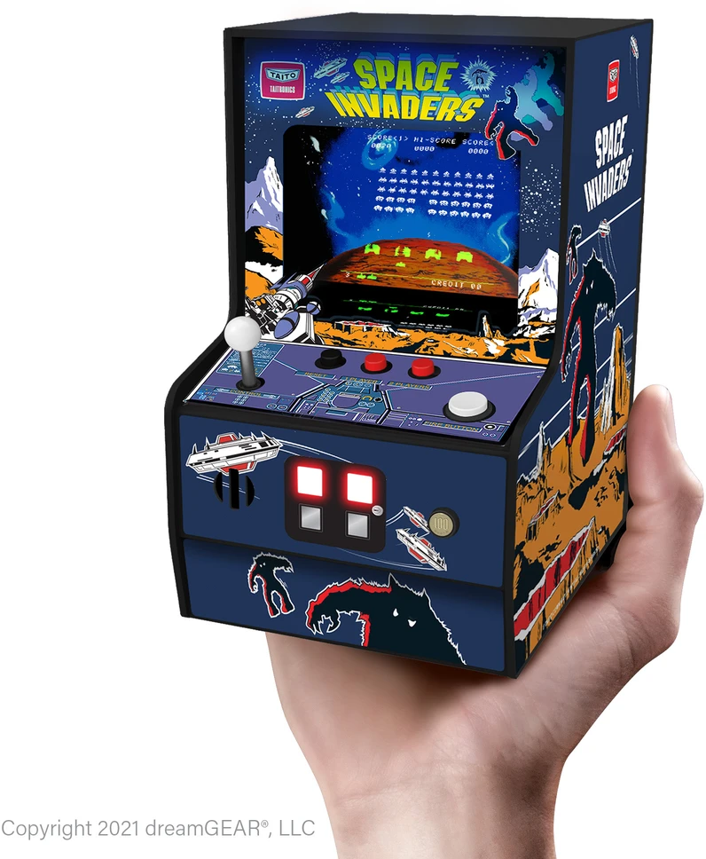 MY ARCADE Žaidimų Konsolė Player Space Invaders 6,75"