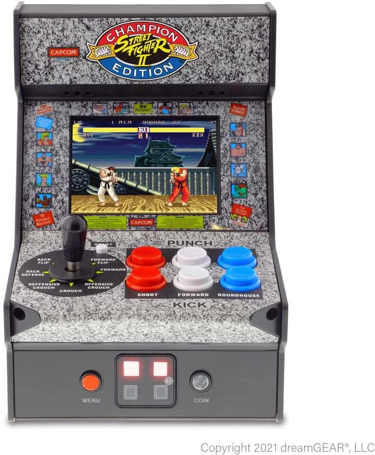 MY ARCADE Žaidimų Konsolė Street Fighter 2