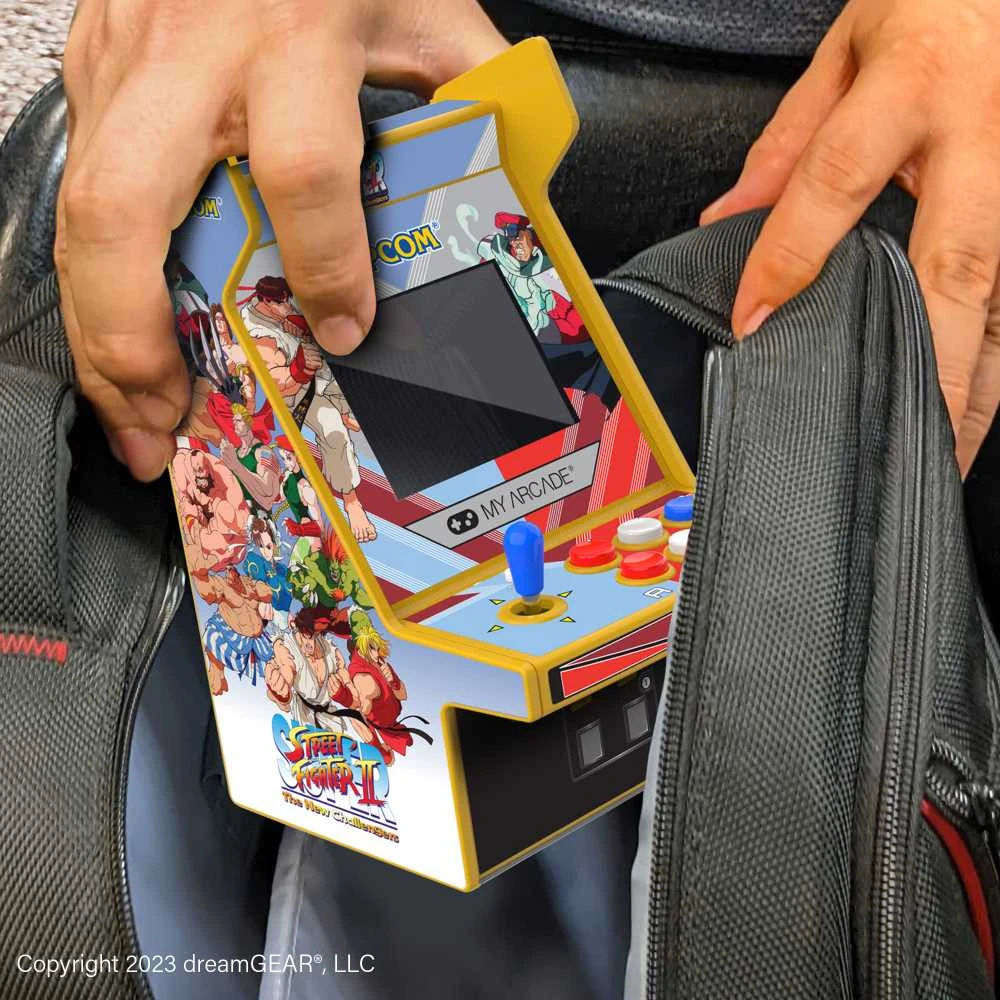 MY ARCADE Žaidimų Konsolė Pro Super Street Fighter 2 6.75"