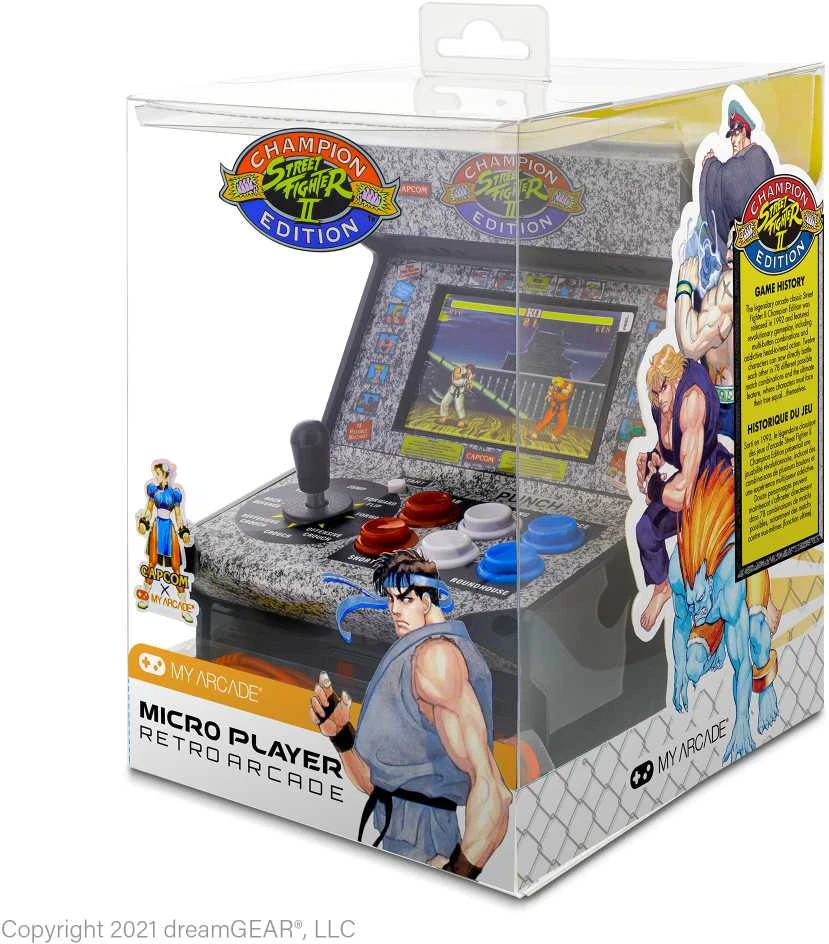 MY ARCADE Žaidimų Konsolė Street Fighter 2