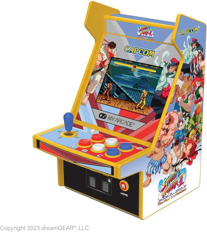 MY ARCADE Žaidimų Konsolė Pro Super Street Fighter 2 6.75"