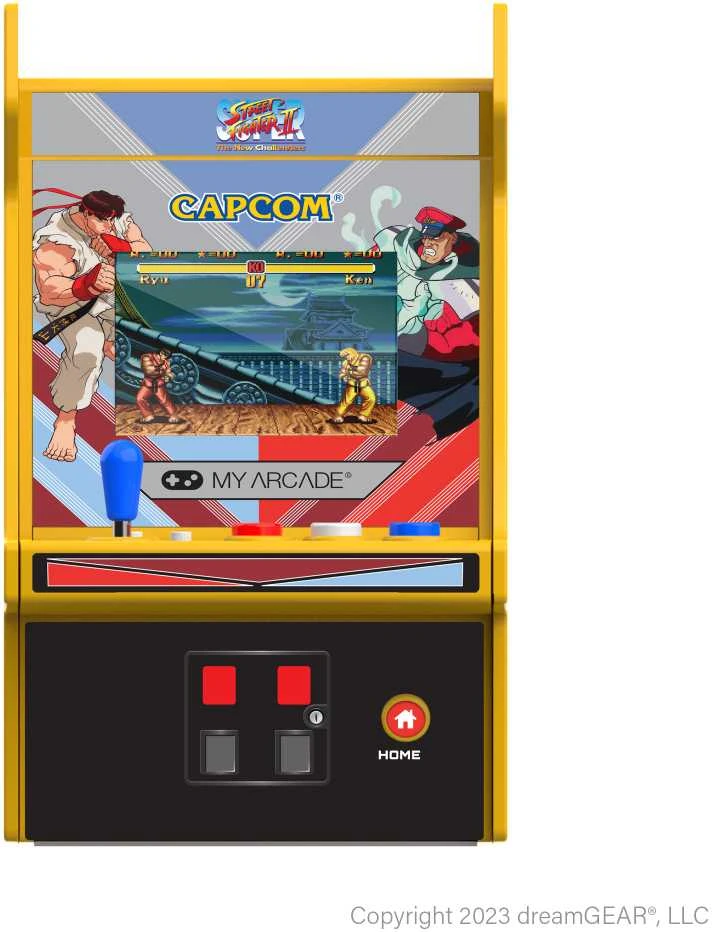 MY ARCADE Žaidimų Konsolė Pro Super Street Fighter 2 6.75"