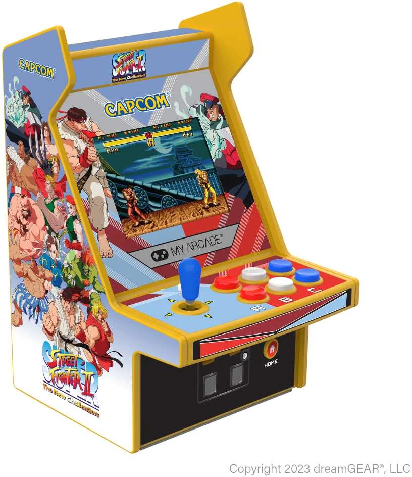 MY ARCADE Žaidimų Konsolė Pro Super Street Fighter 2 6.75"