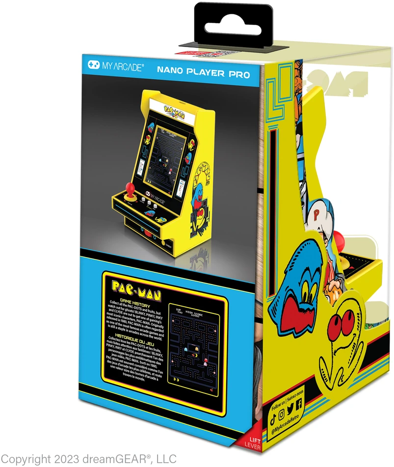 MY ARCADE Žaidimų Konsolė Pacman 4.5"