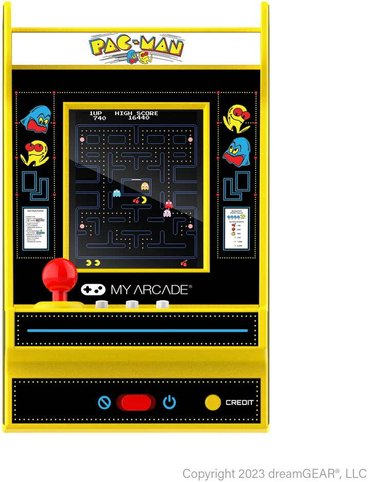 MY ARCADE Žaidimų Konsolė Pacman 4.5"