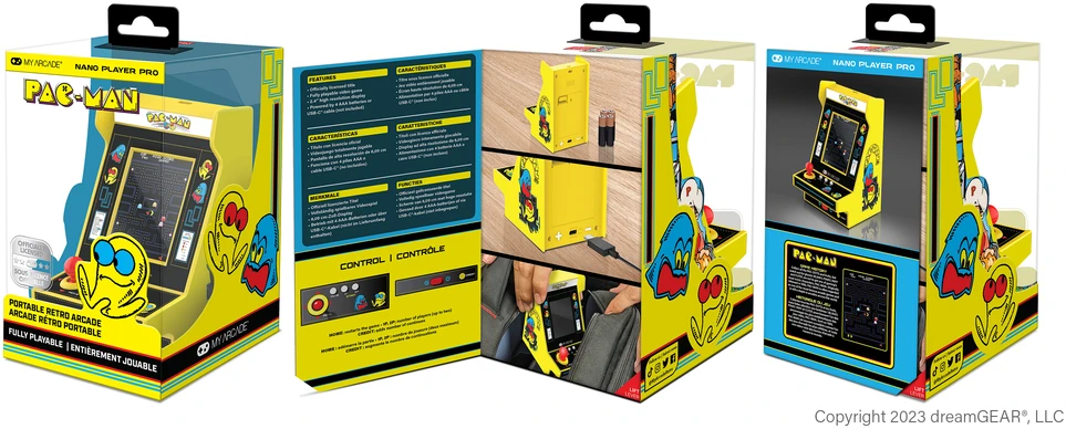 MY ARCADE Žaidimų Konsolė Pacman 4.5"