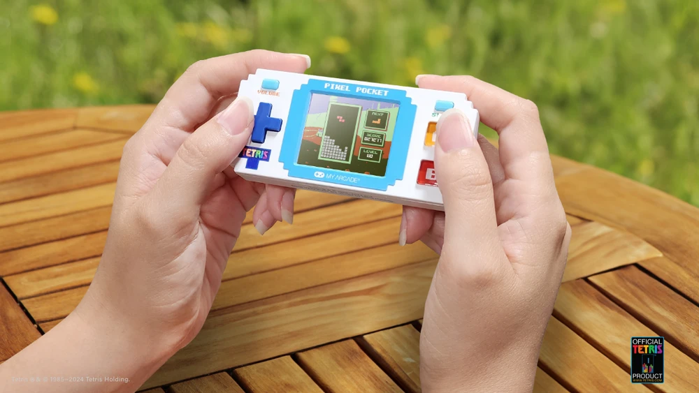MY ARCADE PIXEL POCKET TETRIS MINI nešiojama žaidimų konsolė