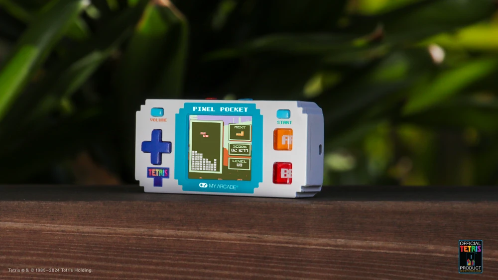 MY ARCADE PIXEL POCKET TETRIS MINI nešiojama žaidimų konsolė