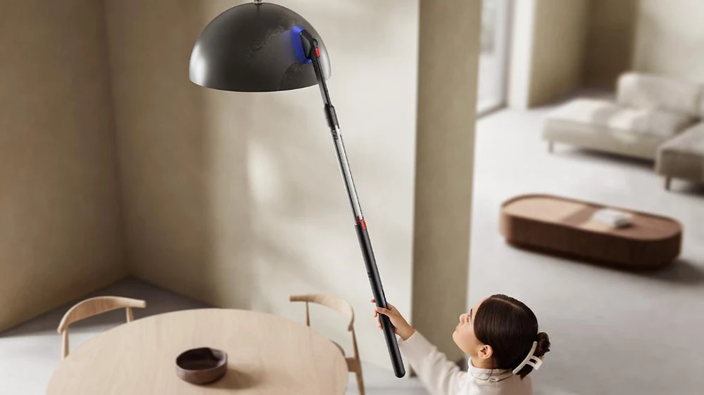 Kompaktiškiausias dulkių siurblys Dyson PencilVac Fluffycones