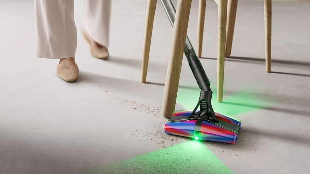 Kompaktiškiausias dulkių siurblys Dyson PencilVac Fluffycones